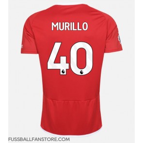 Nottingham Forest Murillo #40 Replik Heimtrikot 2023-24 Kurzarm